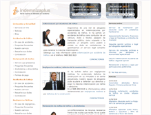 Tablet Screenshot of indemnizaplus.com